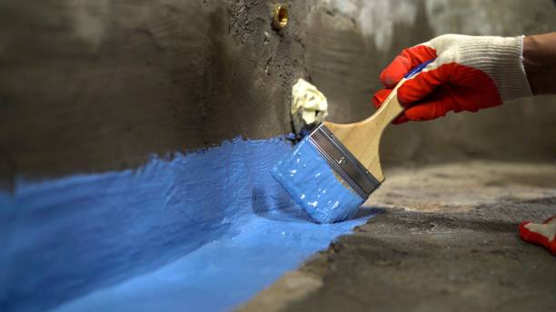 Commercial Emergency Waterproofing project at a Mount Gilead, OH business property by SJ Waterproofing Pros